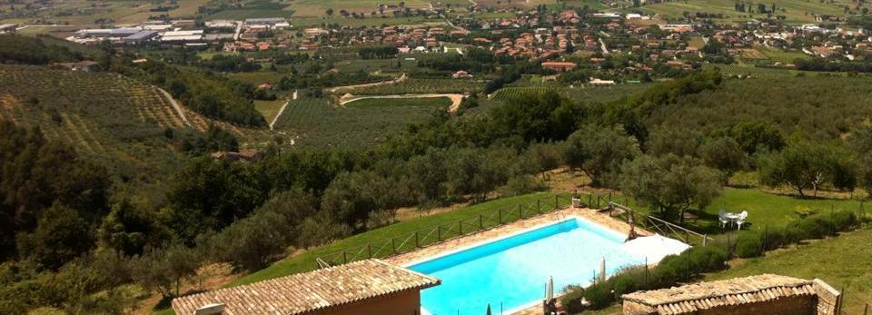 Agriturismo Villa Gabbiano Capodacqua  Exteriör bild