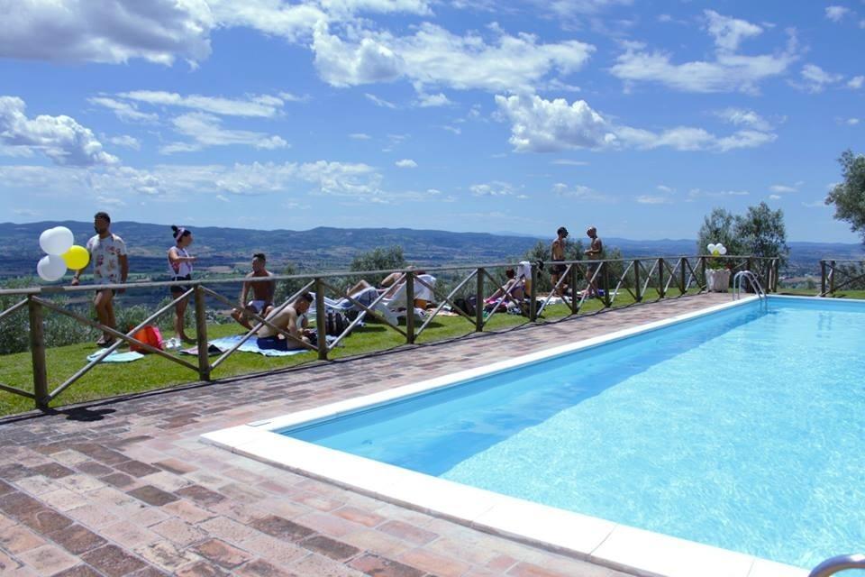 Agriturismo Villa Gabbiano Capodacqua  Exteriör bild